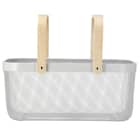 メッシュバスケット EM4026 ロング(ライトグレー) 4枚目画像