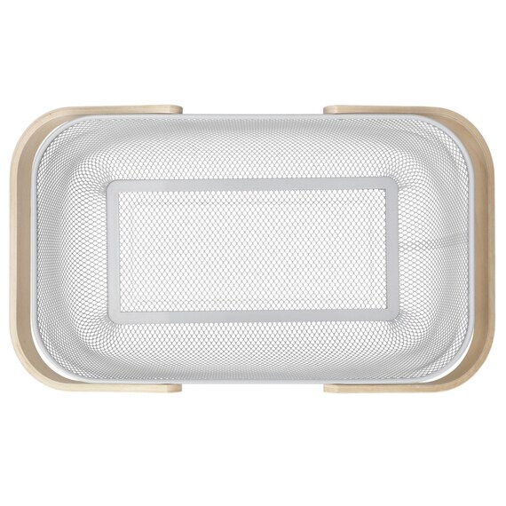 メッシュバスケット EM4026 ロング(ライトグレー) 5枚目画像