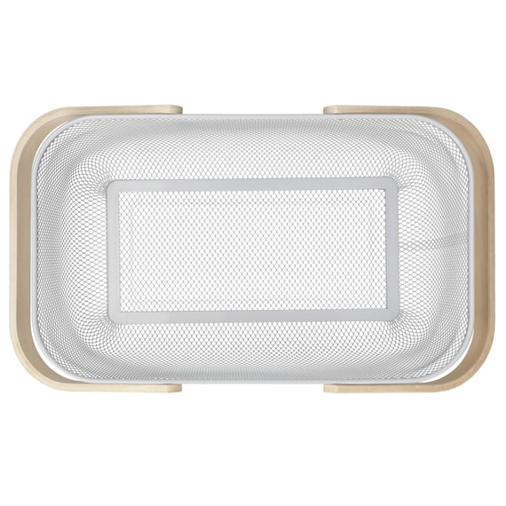 メッシュバスケット EM4026 ロング(ライトグレー) 5枚目画像