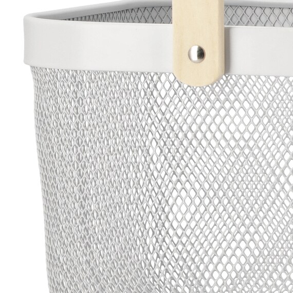 メッシュバスケット EM4026 ロング(ライトグレー) 6枚目画像