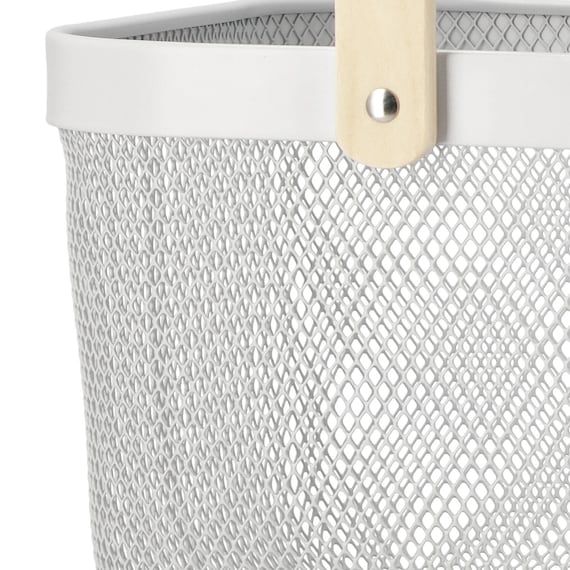 メッシュバスケット EM4026 ロング(ライトグレー) 6枚目画像