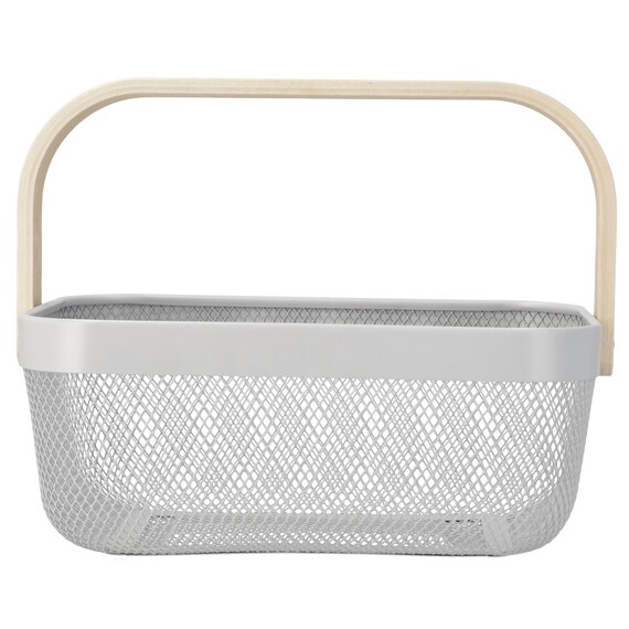 メッシュバスケット EM3124(ライトグレー) 4枚目画像