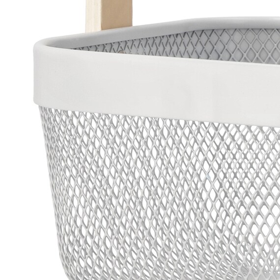 メッシュバスケット EM3124(ライトグレー) 6枚目画像