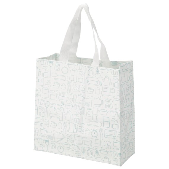 ショッピングエコバッグ(TD01 Sサイズ ホワイト) 1枚目画像