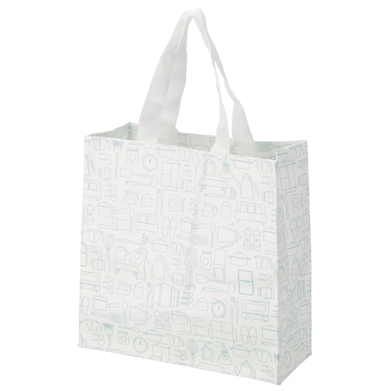 ショッピングエコバッグ(TD01 Sサイズ ホワイト) 1枚目画像