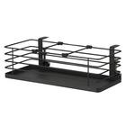 デスクサイドラック(DL3018ブラック) 1枚目画像