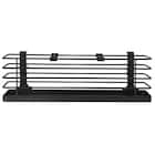 デスクサイドラック(DL3018ブラック) 5枚目画像