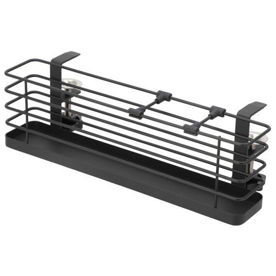 デスクサイドラック(DL3010ブラック) 10枚目画像