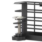 デスクサイドラック(DL3010ブラック) 12枚目画像