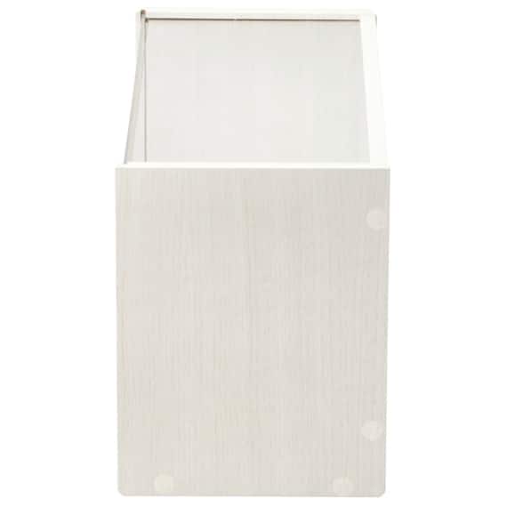 縦横兼用 木目調 ディスプレイボックス 奥行20cm(LD01 ホワイトウォッシュ) 6枚目画像