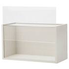 縦横兼用 木目調 ディスプレイボックス 奥行20cm(LD01 ホワイトウォッシュ) 7枚目画像