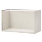 縦横兼用 木目調 ディスプレイボックス 奥行20cm(LD01 ホワイトウォッシュ) 8枚目画像