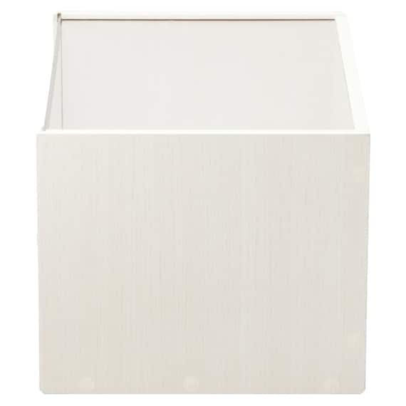 縦横兼用 木目調 ディスプレイボックス 奥行30cm(LD01 ホワイトウォッシュ) 5枚目画像