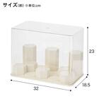 自由に変えれる台座付きディスプレイケース(ND01 7703 クリア) 2枚目画像