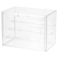 階段状棚板つきディスプレイケース(ND01)