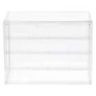 階段状棚板つきディスプレイケース(ND01 7705 クリア) 3枚目画像