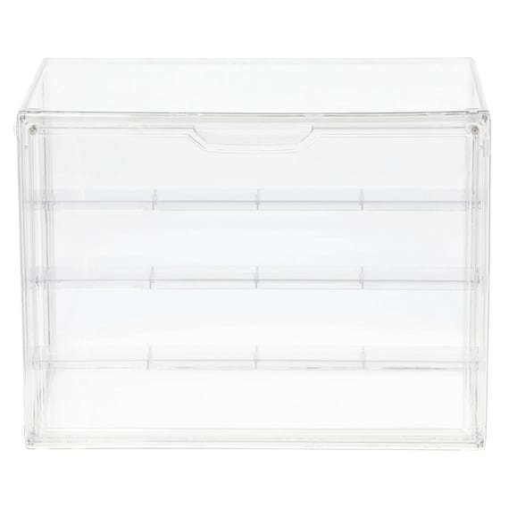 階段状棚板つきディスプレイケース(ND01 7705 クリア) 3枚目画像