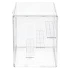 階段状棚板つきディスプレイケース(ND01 7705 クリア) 4枚目画像