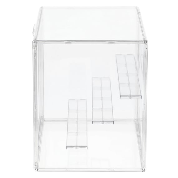 階段状棚板つきディスプレイケース(ND01 7705 クリア) 4枚目画像