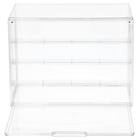 階段状棚板つきディスプレイケース(ND01 7705 クリア) 5枚目画像