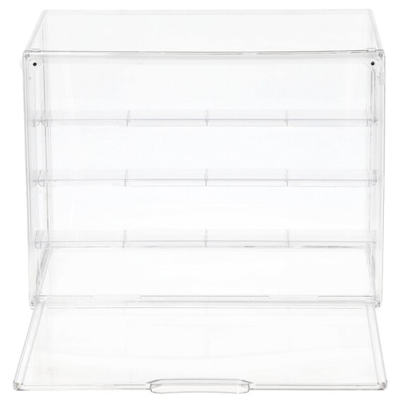 階段状棚板つきディスプレイケース(ND01 7705 クリア) 5枚目画像