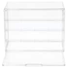 階段状棚板つきディスプレイケース(ND01 7705 クリア) 5枚目画像