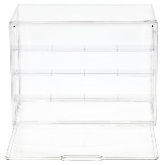 階段状棚板つきディスプレイケース(ND01 7705 クリア) 5枚目画像