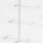 階段状棚板つきディスプレイケース(ND01 7705 クリア) 6枚目画像