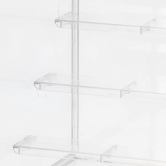 階段状棚板つきディスプレイケース(ND01 7705 クリア) 6枚目画像