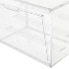 階段状棚板つきディスプレイケース(ND01 7705 クリア) 8枚目画像