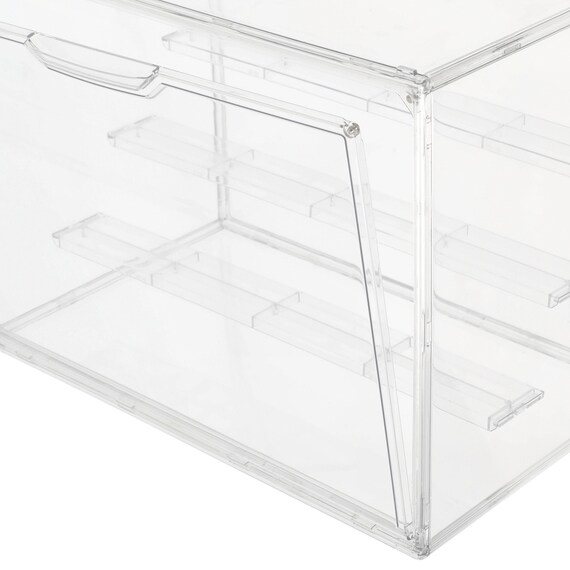 階段状棚板つきディスプレイケース(ND01 7705 クリア) 8枚目画像