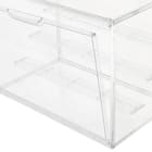 階段状棚板つきディスプレイケース(ND01 7705 クリア) 8枚目画像