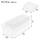 小型バッチが11枚入るケース S(ND01 7718 クリア) 2枚目画像