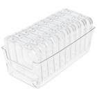 大型バッチが10枚入るケース L(ND01 7719 クリア) 1枚目画像