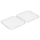 大型バッチが10枚入るケース L(ND01 7719 クリア) 4枚目画像