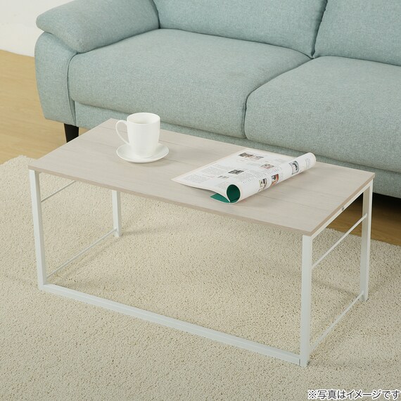 Nポルダディープ ローテーブル(NT ホワイトウォッシュ) 3枚目画像