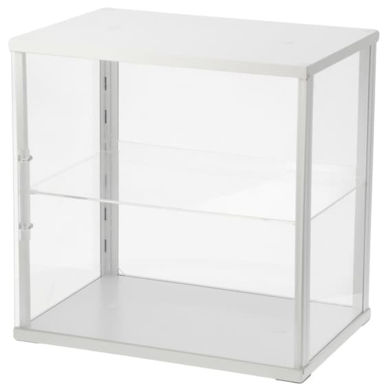 棚板1枚つきディスプレイケース S(LD01 ホワイト) 1枚目画像