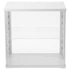 棚板1枚つきディスプレイケース S(LD01 ホワイト) 4枚目画像