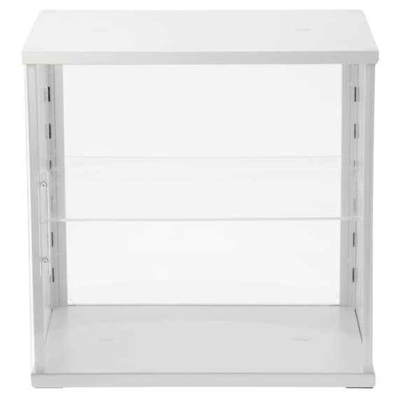 棚板1枚つきディスプレイケース S(LD01 ホワイト) 4枚目画像