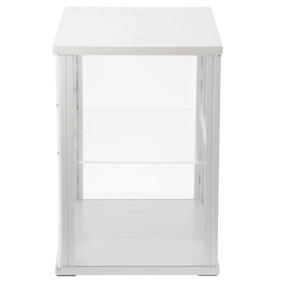 棚板1枚つきディスプレイケース S(LD01 ホワイト) 5枚目画像