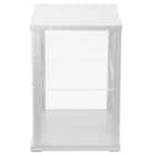 棚板1枚つきディスプレイケース S(LD01 ホワイト) 5枚目画像