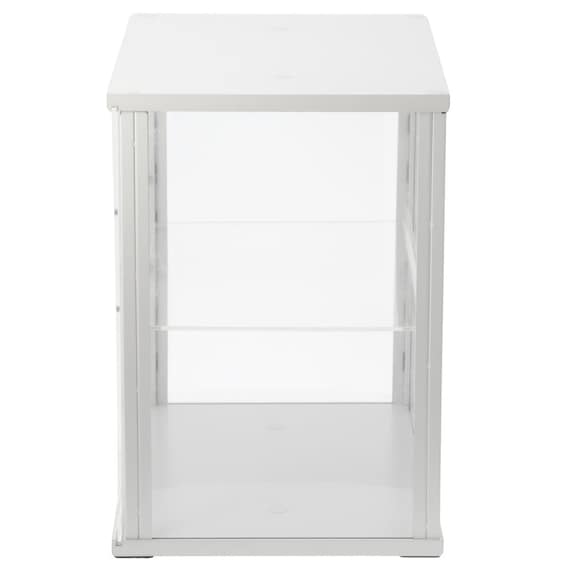 棚板1枚つきディスプレイケース S(LD01 ホワイト) 5枚目画像