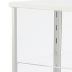 棚板1枚つきディスプレイケース S(LD01 ホワイト) 7枚目画像