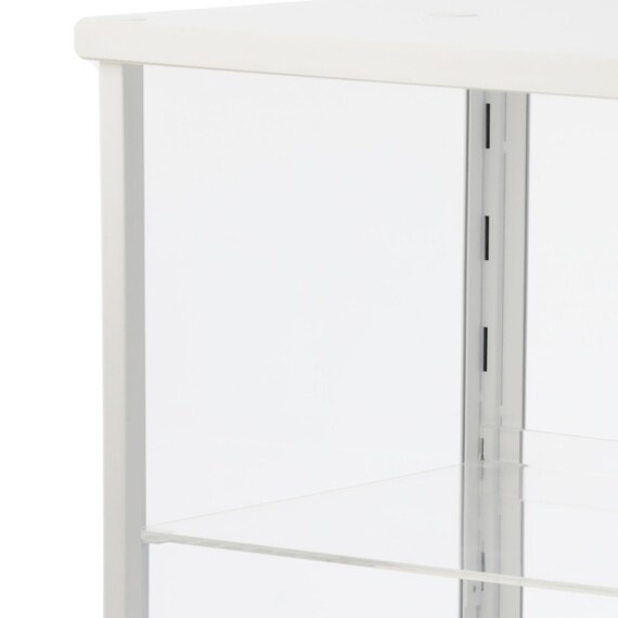 棚板1枚つきディスプレイケース S(LD01 ホワイト) 7枚目画像