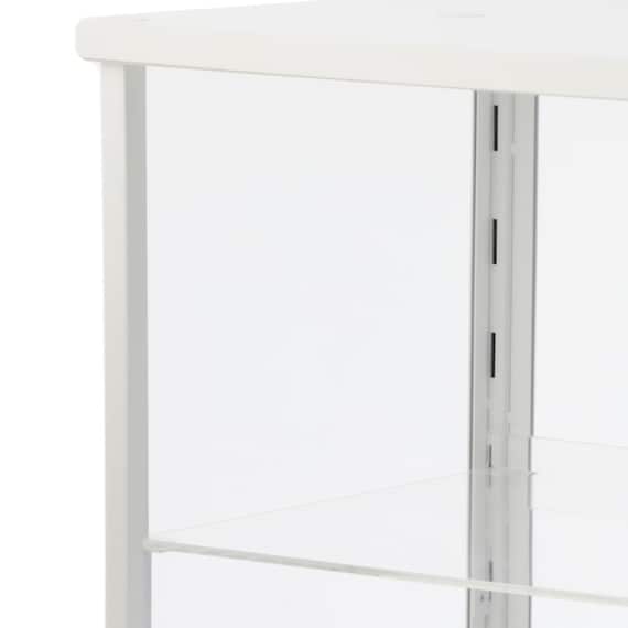 棚板1枚つきディスプレイケース S(LD01 ホワイト) 7枚目画像