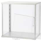 棚板1枚つきディスプレイケース S(LD01 ホワイト) 8枚目画像