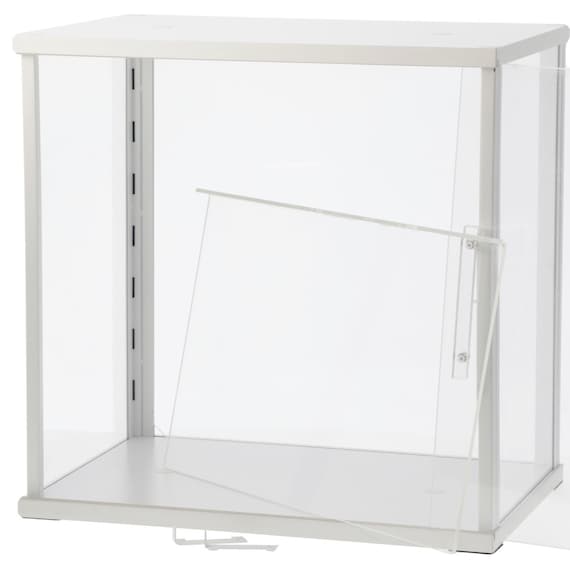 棚板1枚つきディスプレイケース S(LD01 ホワイト) 8枚目画像