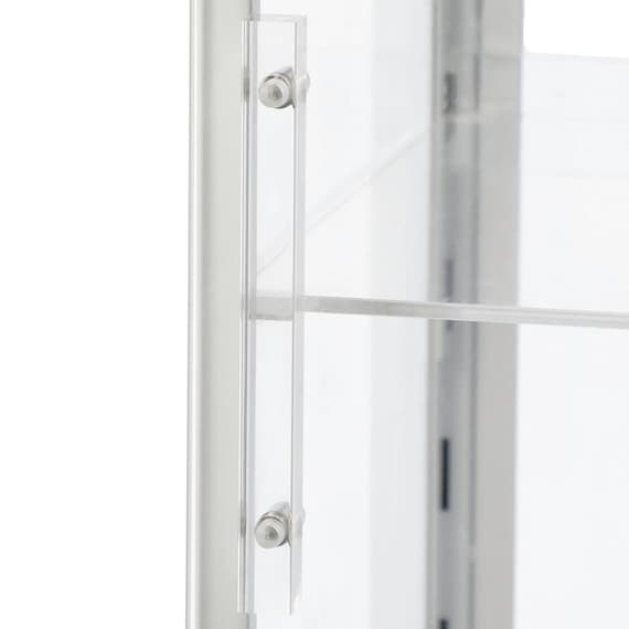 棚板1枚つきディスプレイケース S(LD01 ホワイト) 9枚目画像