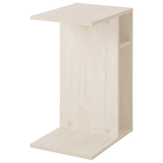 収納棚付き2WAY サイドテーブル(NT01 WW) 5枚目画像