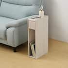 場所をとらないスリムな サイドテーブル(NS01 WW) 1枚目画像